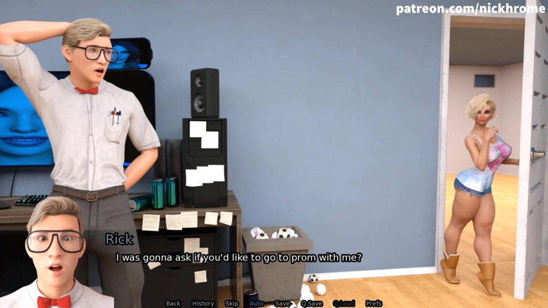 Visual Novels: SexBot 34 - jen mě stále lízejte