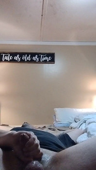 Horny Stepdaddy Strokes Himself
