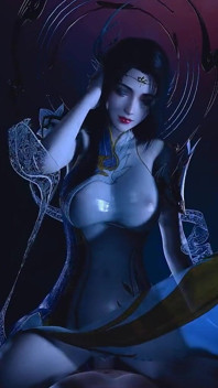 เทพธิดาในฝันแห่งการยั่วยวนสีแดง - 3D Animation Hentai