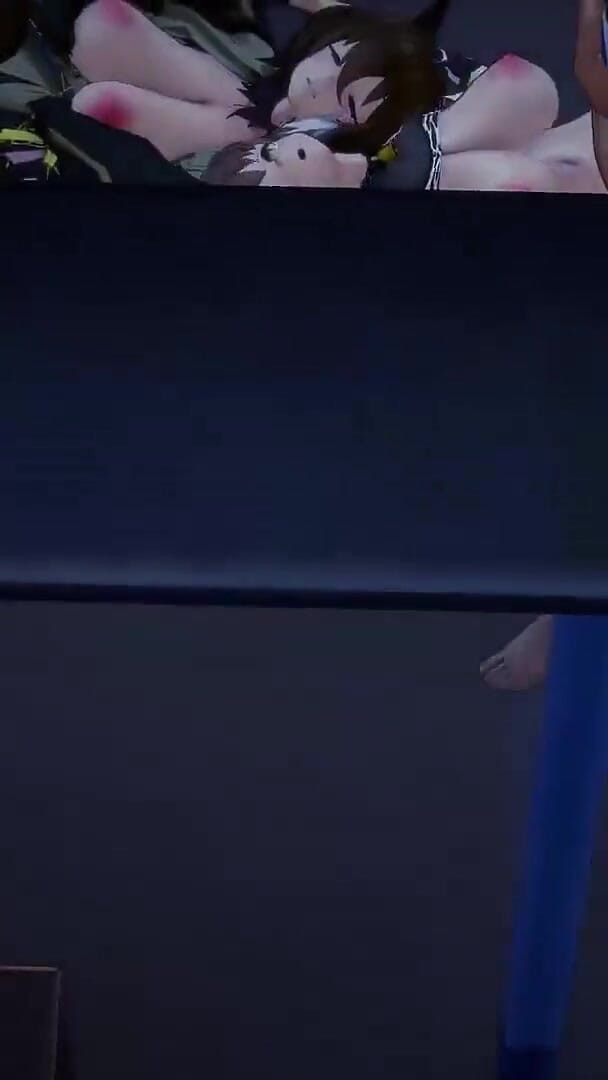 NSFWOtaku: Uma Musume - Dantsu Flame et Agnès Tachyon, scène de sexe...
