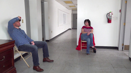 Sammi Starfish: Pipe dans la salle d’attente