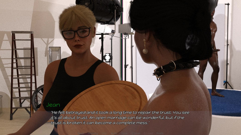 Dirty GamesXxX: The Three Panels: Cuckold Watches His Wife Doing Interracial BDSM...