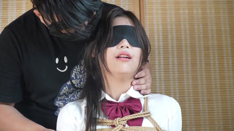 Aisan girl bondage: Xr46 - униформа и бондаж со ртом для студентки