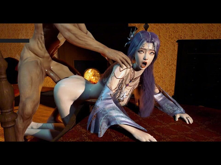 Soiyu Hentai: Geanimeerde godin eeuwige koningin van verlangen - 3D-animatie Hentai