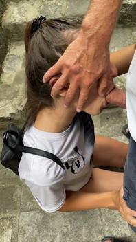 We Almost Got Caught Fucking on the Stairs in Montenegro