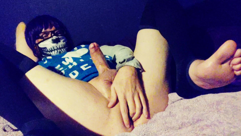 Raven LeSynn: Double Cum Shot Jerk off and Ass Fingering with Raven...