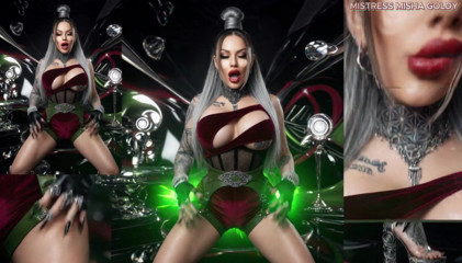Goddess Misha Goldy: My Goon Cult Initiation: Brain-melt Visual Overload