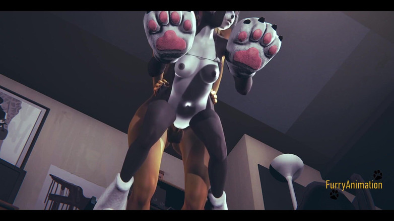 Yaoitube: Furry Hentai - Fox Fucks Cat with Creampie