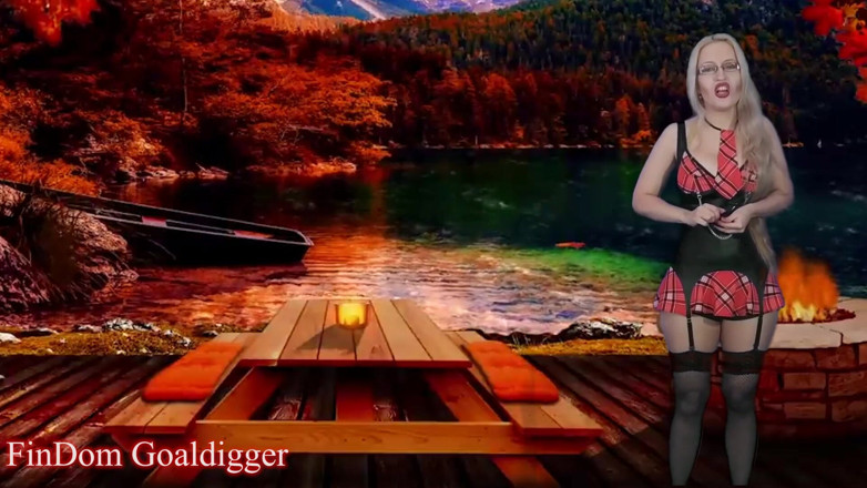 FinDom Goaldigger: บทเรียนแตกในกรงควย