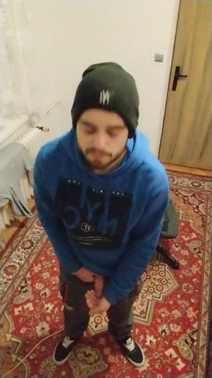 jerkofflover: Ich wichse und komme in den alten vans schuh