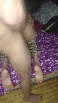 My Perverted Neighbor Takes Down My Panties and Fucks Me
