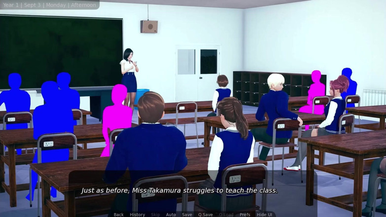 Visual Novels: Acogedor café parte 5 - ¿cuál es el tamaño de tu sujetador?