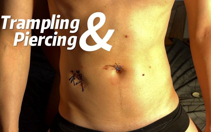 Navel fans: Pisando e piercing