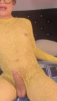 Sexy Ken Femboy with Hard Cock
