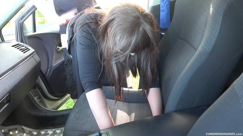 Cumdrinking Wife: Strangers Fuck Me in My Car - Episode 2