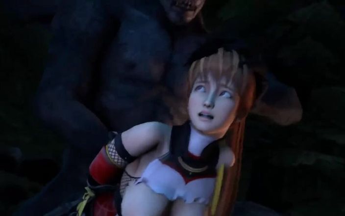 Velvixian 3D: Kasumi hard geneukt door een geile vampierheer, geen geluid