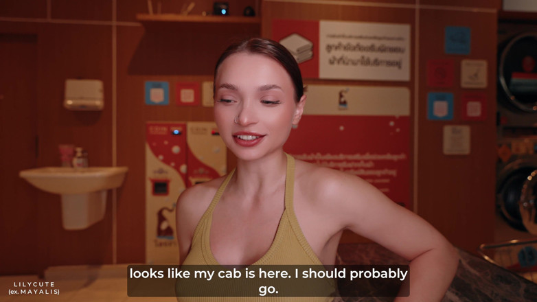 Lily Cute: Hot Stranger Left Me Her Panties at the Laundromat and...