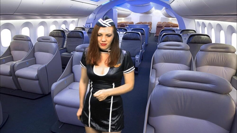 Evangelines Fetish: Унижение в воздухе