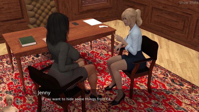 Porny Games: プロジェクト熱い妻 - ジェニーとセクシーな伐採 (46)