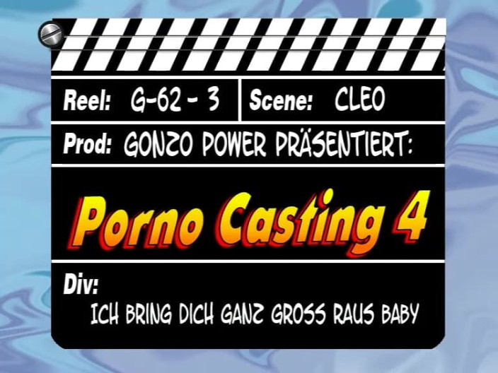 GERMAN PORN CLASSICS: Porno Casting 4