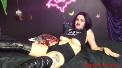 Geeky Femdom: Satanic Rocker Chick