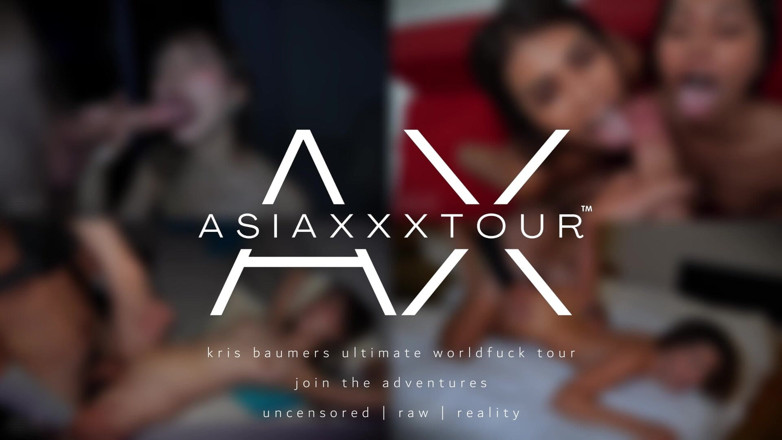Asiaxxxtour 4k: Nätt asiatiska slampa krämer över min enorma bwc