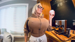 TheBustySasha: Back From Holiday! Breast Expansion Preview