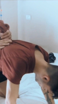 Bareback después del gimnasio