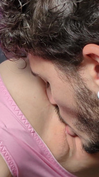 I Lick My Girlfriend's Shaved Pussy, Close-up on Ass