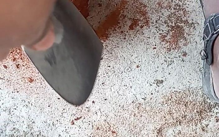 Sweet Indian cock: ホームバスルーム妻ハードコック口セックス