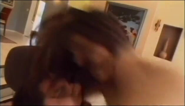 Smokin Hot Teens: Brunette slut gets drilled in all positions in the living...