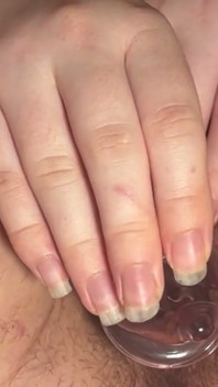 Fucking Myself with a Glass Dildo
