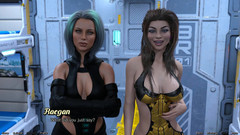 Dirty GamesXxX: 宇宙で座礁:銀河系のホットなひよこ。エピソード3
