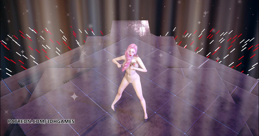 3D-Hentai Games: Wisin &amp; Yandel - sledujte vůdce Seraphine nahý tanec