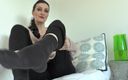 Lady Victoria Valente: Show Your Owner - the Black Socks Your Love and Affection...