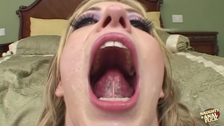 Naughty anal fuck: A Blonde with Three Hungry Holes Is All It Takes...