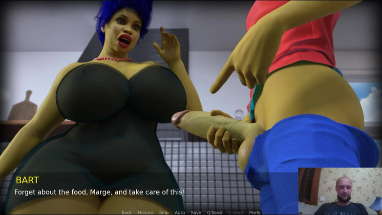 Sex game gamer: Bart và marge có một cái mông tuyệt vời đụ trong...