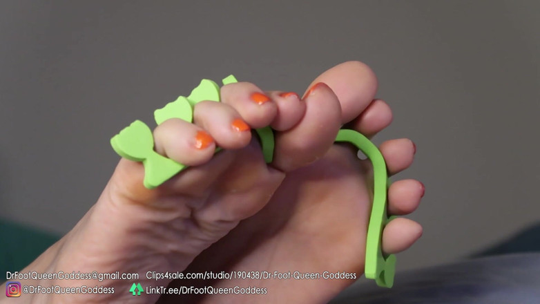 Dr. Foot Queen Goddess: Pedi蛋修脚（橙色）完整版