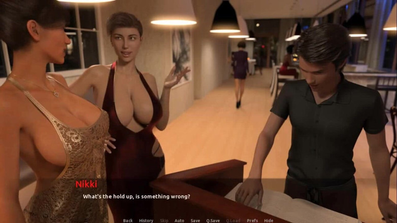 Dirty GamesXxX: Візит: ризикований мінет під столом у ресторані, еп.56