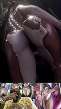 Thicc Fat Ass Eve Teases You on the Ladder with Her Cake