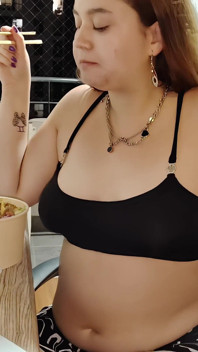 Masivní Nádivka Nicole S Sebou - Břicho a Zadek Tease