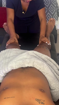 Full Massage Service Ends in a Risky Creampie