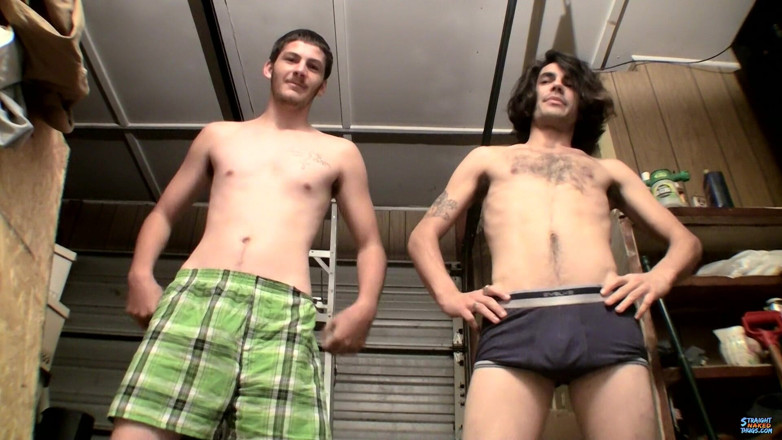 Straight naked thugs: 직선 친구가 이길