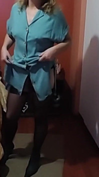 I Come Home From Work Excited and I Show Myself in Front of the Maid's Husband, I Need to Fuck