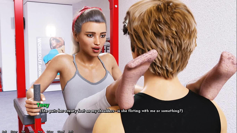 Dirty GamesXxX: Welcome to free will: fitnessstudio arbeiten und draußen mit einer...