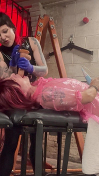 Sissy Maid’s First Anal Training - Stretching Pinky’s Tight Little Hole
