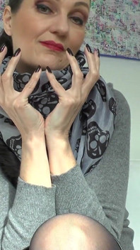 Dark Mysterious Fingernails Part 3, Lady Victoria Valente