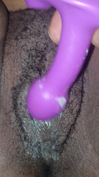 Creamy Black Pussy!!