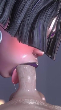 [geweldige rivalen] Psylocke natte pijpbeurt 3D-animatie