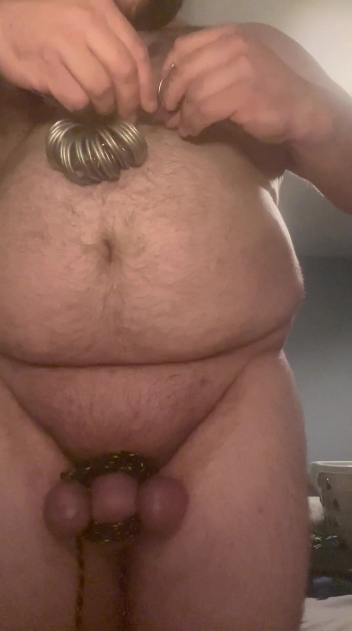 Shaun Cbt: लंड और बॉल बंधन निप्पल क्लैंप बट प्लग और क्रॉसड्रेसिंग के साथ पवित्रता के रूप में काम कर रहे हैं